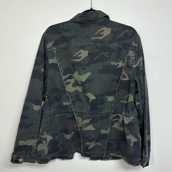 Mcguire California Dreaming Green Army Camo Jacket Large - Picture 3 of 6